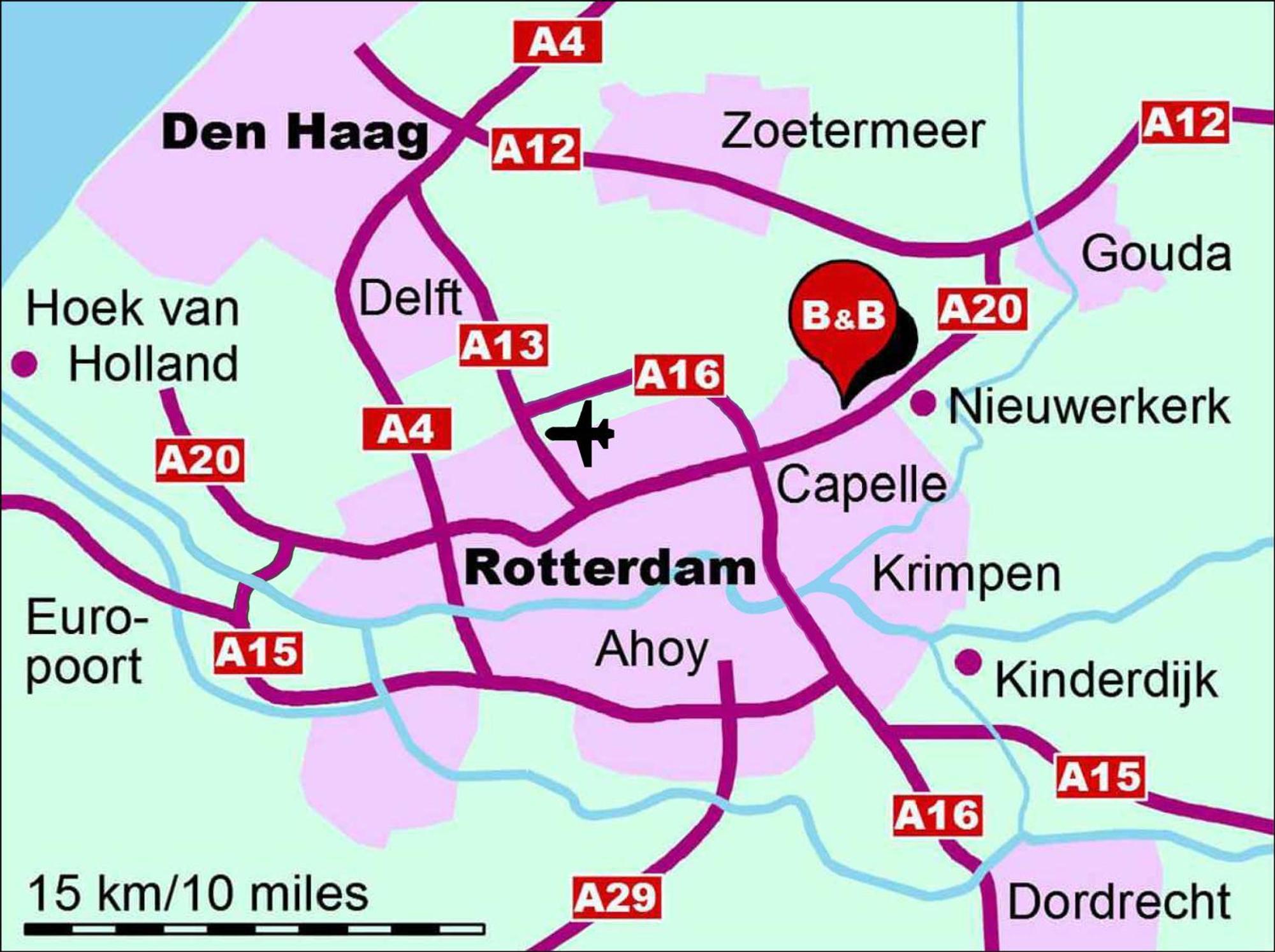 B&B Zevenkamp Rotterdam Bagian luar foto